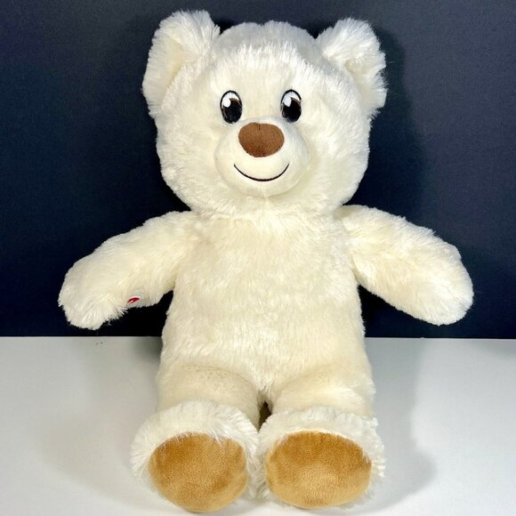 Build A Bear BAB Lil' Cub Pudding Teddy Bear Plush Stuffed Animal 15" - Picture 1 of 11